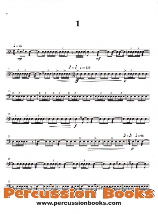 Etudes for Snare Drum Sample 1